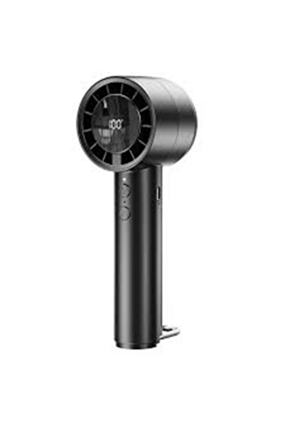 Primo Plus RA95 Portable Handheld Fan with Digital Display - High-Speed Airfl...