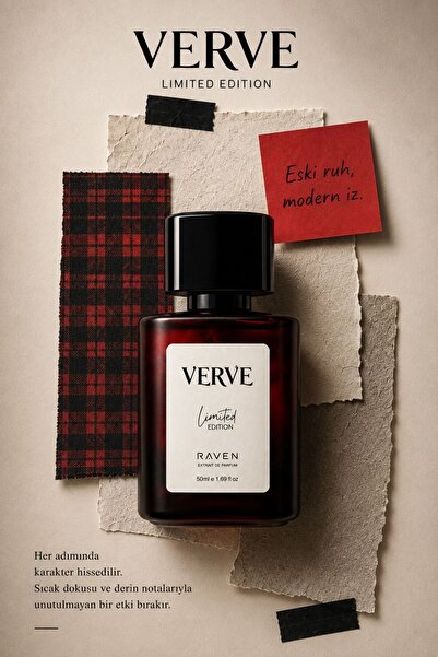 RAVEN PERFUME VERVE Limited Edition Extrait De Parfüm Unisex