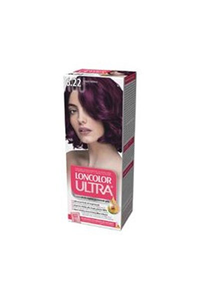 Loncolor Vopsea Permanenta pentru Par Ultra, nuanta 6.22 violet intens