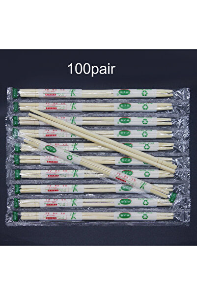 Choice 100pcs 50/100pcs Disposable Chopsticks Independent Packaging Chopstick...