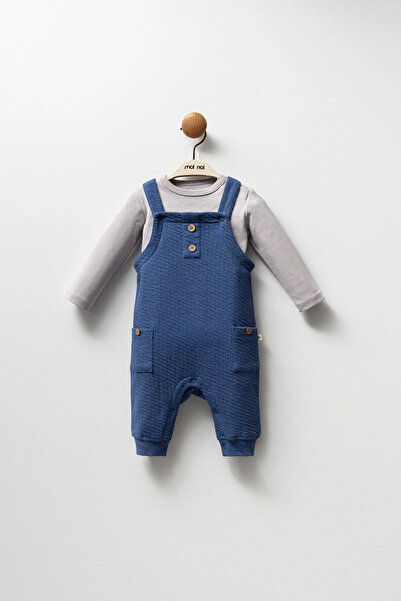 Moi Noi Mnb1252 navy blue overalls