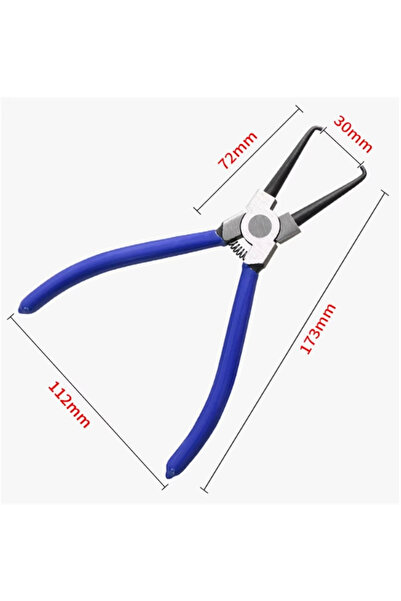 Choice 7 Blue Upgraded Clamping Pliers Fuel Filters Hose Pipe Buckle Removal ...