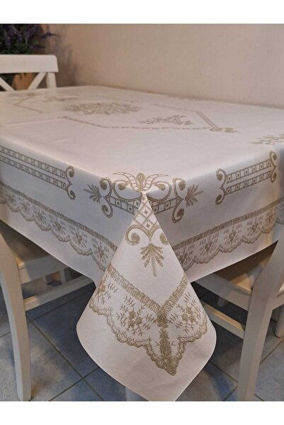 Başak Ev Tekstili Dora Pano Fiber Based Pvc Oilcloth - Patterned Erasable 120...