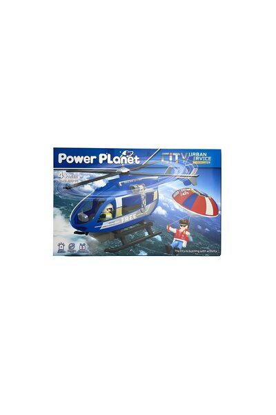 MEGA Power Planet City Helikopter Yapı Seti