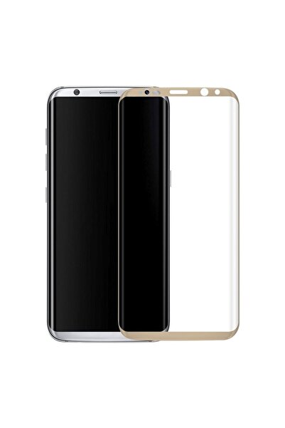 OEM 3D Full Cover Glass 9H Samsung Galaxy S8 Χρυσό