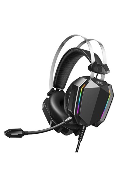 Xo Casti Gaming XO-GE07, Lumini RGB, Cablu USB si AUX, Lungime 2.2M, Microfon...