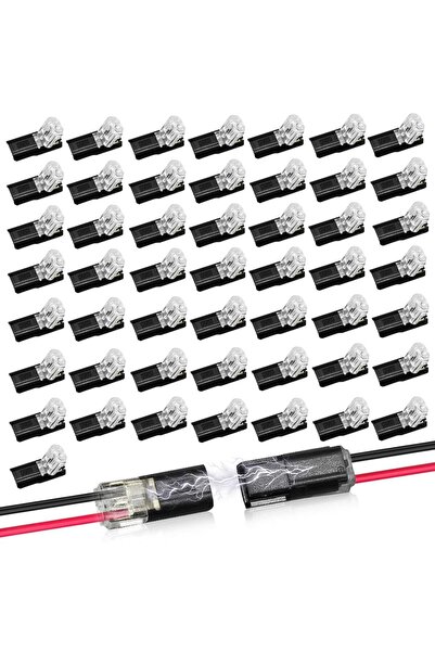 Choice 50PCS Waterproof Plug Wire Connector 2 Pin Way Cable Plug Car Electric...