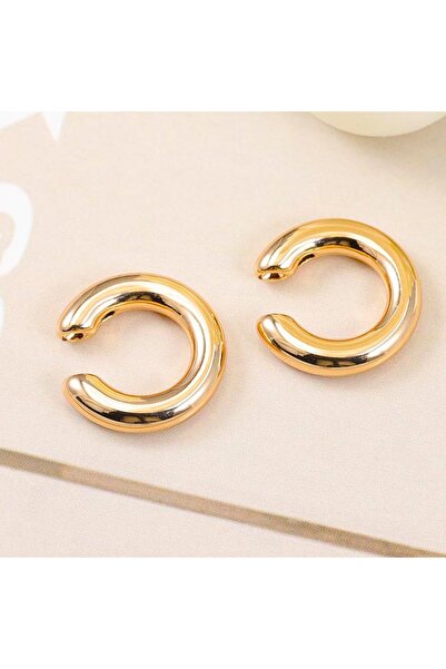 Choice golden 1 Pair 4 Pairs or 1 Pair Stainless Steel Gentle Round Earrings,...
