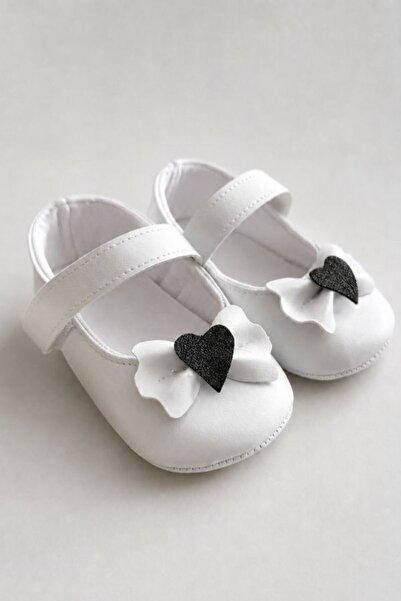 pufien Baby Ballet Flats Shoes, İlkadım Baby Booties, Stoned Bow Baby Shoes
