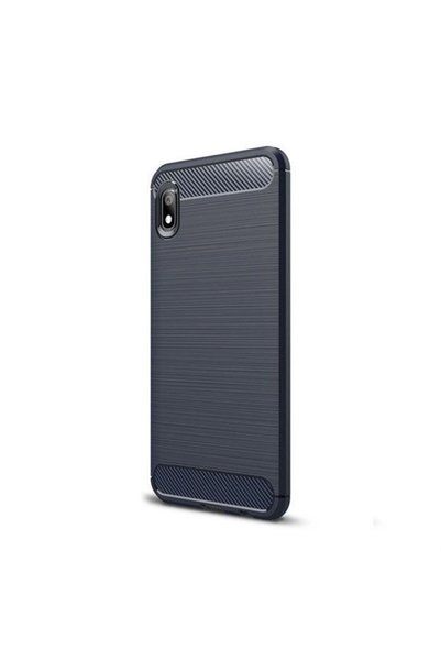OEM Θήκη Σιλικόνης Carbon TPU Fiber Brushed Xiaomi Redmi 7A Μπλε