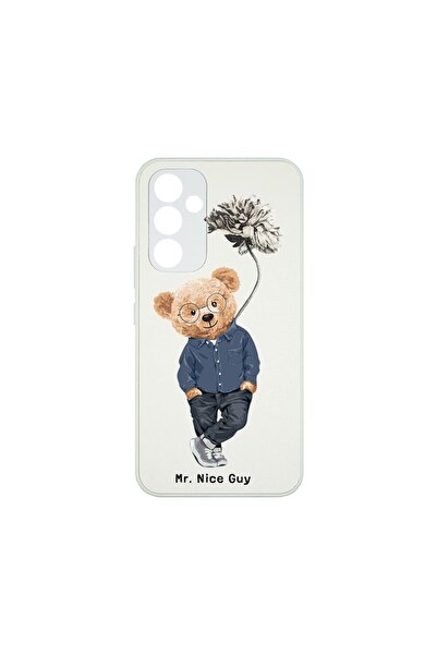 bestcase Елегантен кожен калъф, съвместим със Samsung Galaxy A34 5G, Nice Guy...