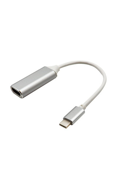 Choice كابل USB C إلى HDMI فضي اللون، محول من النوع C إلى HDTV، محول USB 3.1 ...