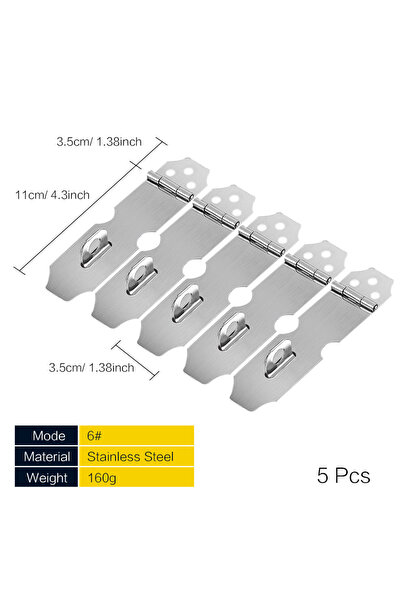 Choice10 NA 11cm(4.3 Inch)-5pcs 3/5Pcs Stainless Steel 2.3-4.3 Inch(58-110mm)...