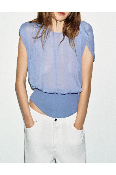 Evendi Blouse, Blue