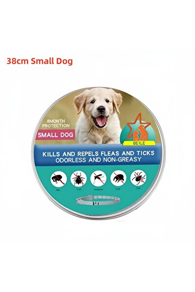 Choice3 38cm SmallDog Box Pet Deworming Flea Collar Retractable Necklace Anti...