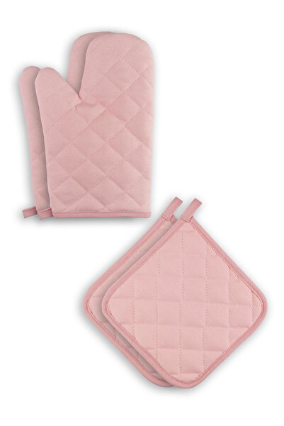 Casasro Set Damla Impermeabil - Pachet de 4 (Șorț + Mănuși + Suporturi)