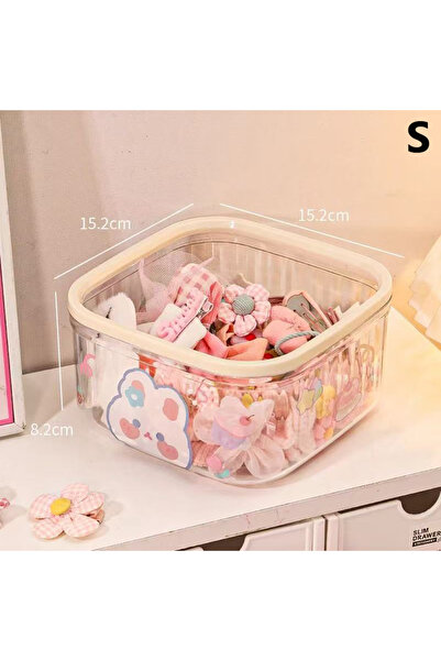 Choice S 【UI-IU】Clear Accessories Organizer Box Multifunctional Storage Box F...