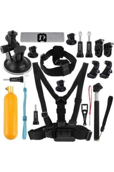 PULUZ Set de 20 de accesorii pentru camerele de acțiune PKT18