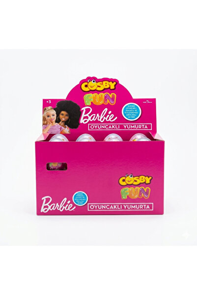Cosby Fun Oyuncaklı Eğlence Yumurtası Barbie 24’lü Paket