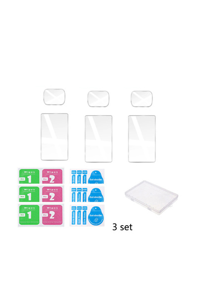 choice2 Kit 3 Tempered Glass Screen Protector for DJI Osmo Pocket 3 Scratch-r...