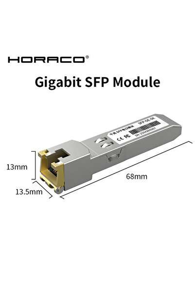 Choice SFP-GE-SK 1.25G SFP to RJ45 Copper SFP Module Transceiver, 1000Base-T ...