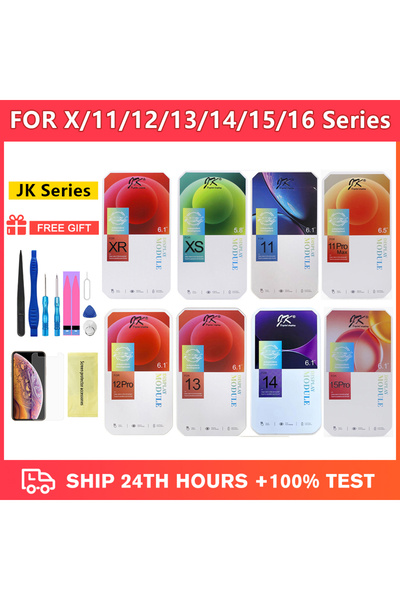 Choice7 شاشة لمس LCD من سلسلة JK 13 ميني مع مجموعة محول رقمي لهواتف آيفون X و...