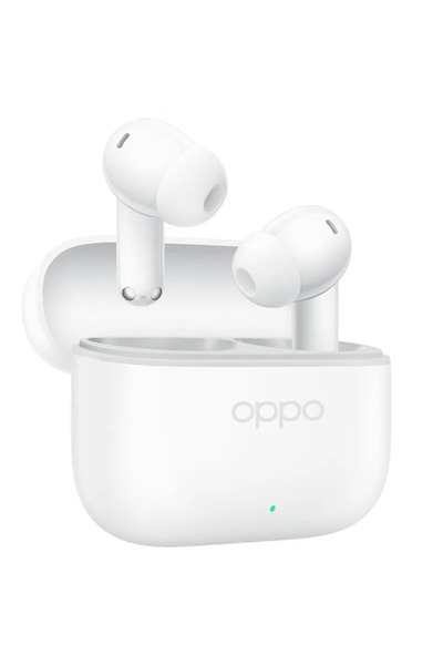 Choice سماعات أذن لاسلكية OPPO R4 باللون الأبيض، تقنية بلوتوث 5.4، سماعات داخ...