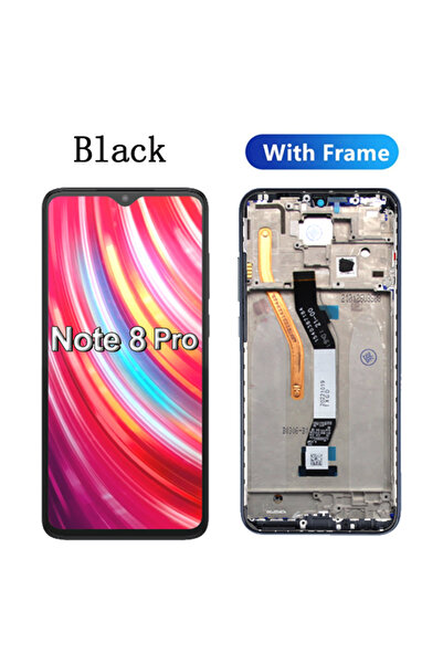 Choice6 شاشة عرض جديدة سوداء اللون لهاتف Redmi Note 8، شاشة LCD تعمل باللمس م...