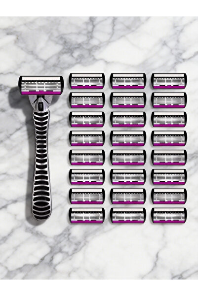 choice2 1 holder 24 blades 3/6/12 Pcs/ High Quality Man Safety Razor Blade 6 ...