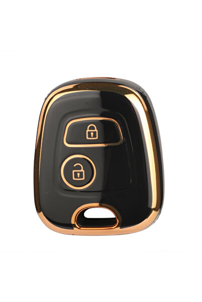 Choice1 black jingyuqin Remote TPU Car Key Shell Case Cover For Citroen C1 C2...