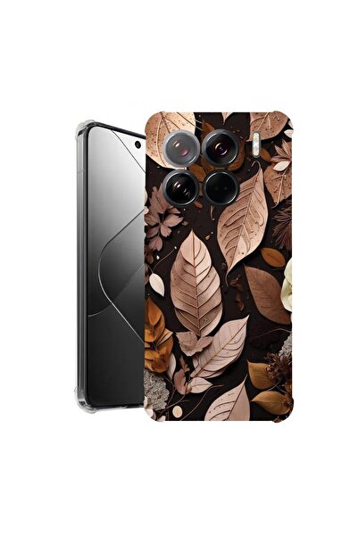 bestcase ¬Æ Husa pentru Xiaomi 15 Pro, Anti Shock 1.5MM, Autumn Feathers, Pro...