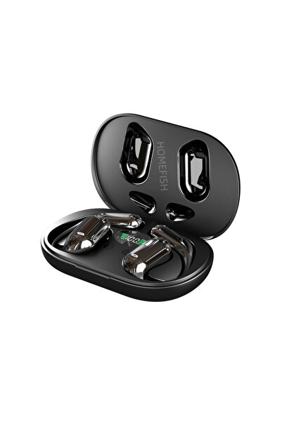 Choice4 Q16AI-Black HOMEFISH Q16 3-in-1 AI Translator Earbuds 144 Languages N...