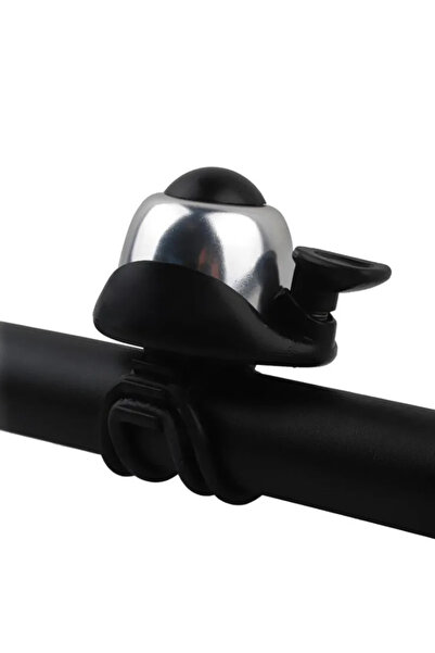 Choice1 silvery Bicycle Bell Aluminum Alloy Loud Horn Cycling Handlebar 360 R...