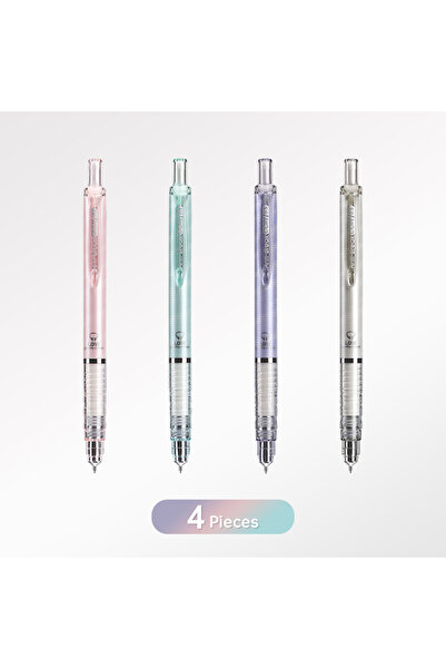 Choice5 HB 4pc BAOKE 0.5 HB/2B Mechanical Pencil 4 Barrel Color Low Center Of...