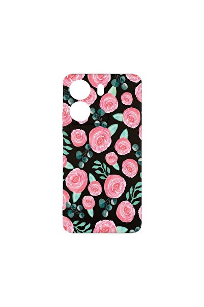 bestcase Θήκη Σιλικόνης Premium, Συμβατή με Xiaomi Poco C65, Σχέδιο Τριαντάφυ...