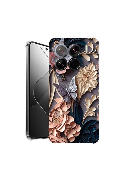 bestcase ¬Æ Husa pentru Xiaomi 15 Pro, Anti Shock 1.5MM, Butterfly, Protectie...