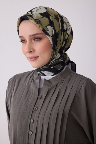 Belli Çiçek Desen Fresh Modal Eşarp