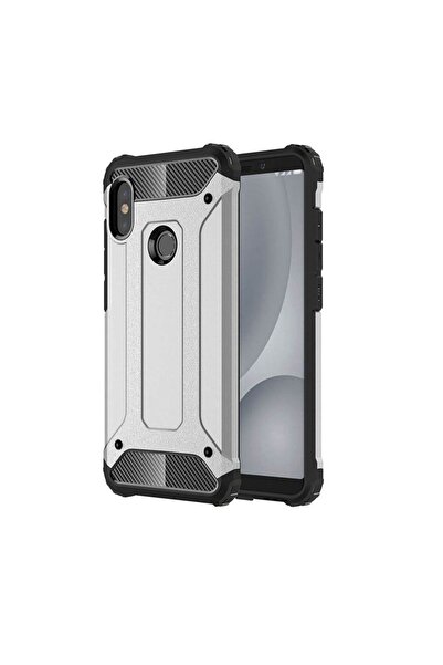 OEM Tough Armor Xiaomi Mi A2 lite/Redmi 6 Pro Ασημί