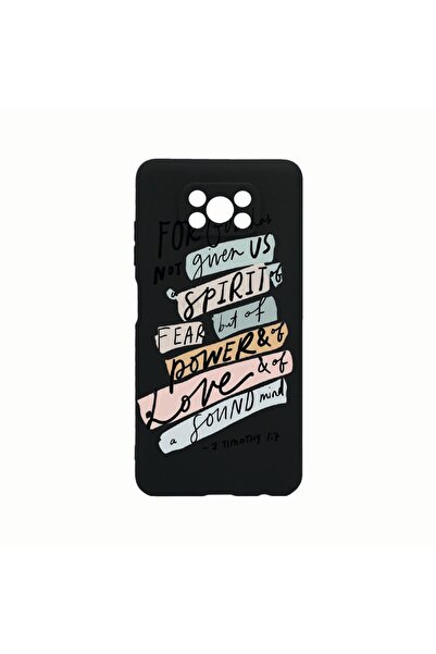 bestcase Силиконов калъф, съвместим с Xiaomi Poco X3 Pro, Библия, Устойчив на...