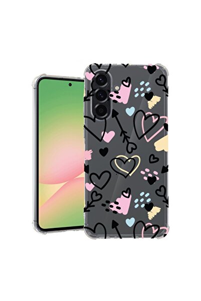 bestcase Θήκη για Samsung Galaxy S25, Αντικραδασμική 1.5MM, Σχέδιο με σύμβολα...