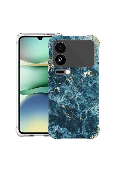 bestcase Husă Antișoc Compatibilă cu Xiaomi 17 Pro Max, cu Design Marmură - V...