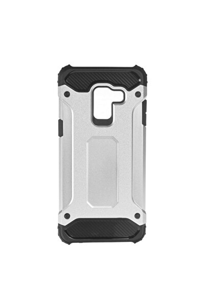 OEM Tough Armor Samsung Galaxy A8 Plus 2018 Ασημί