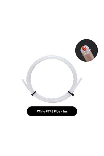 Choice 2m White 1/2/3M 3D Printer PTFE Tube Bowden Extruder J-head Hotend Fil...
