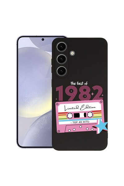 bestcase Husa Premium Silicon pentru Samsung Galaxy S25, Best Of 1982 - Stil ...