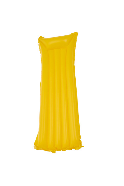 choice2 YELLOW Floating Row Inflatable Mattress Swimming Pool Swimming Pool M...