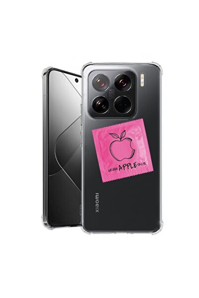 bestcase ¬Æ Husa pentru Xiaomi 15 Pro, Anti Shock 1.5MM, Apple taste pink, Pr...