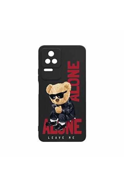 bestcase Husa Silicon, Compatibila Cu Xiaomi Poco M5s, Leave Me Alone Teddy B...