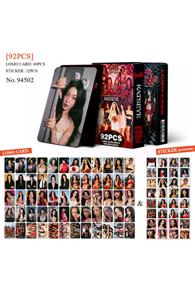 Choice7 92 قطعة من بطاقات الألعاب لنجوم الكيبوب KATSEYE BeautifulChaos، مجموع...