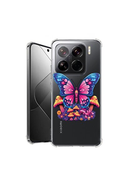 bestcase Калъф за Xiaomi 15, Удароустойчив 1.5ММ, Цветове на мечтите - Пеперу...