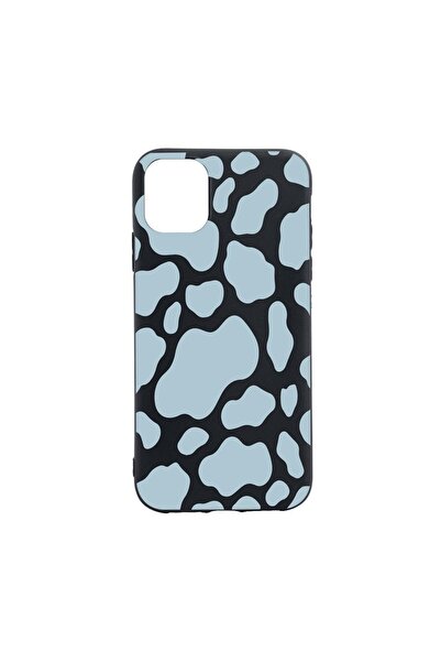 bestcase Husa Silicon Compatibila cu Xiaomi Mi 11 Lite 5G / 4G, Blue Cow, rez...